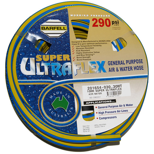 BARFELL AIR HOSE SUPER ULTRAFLEX 10MM X 15M 